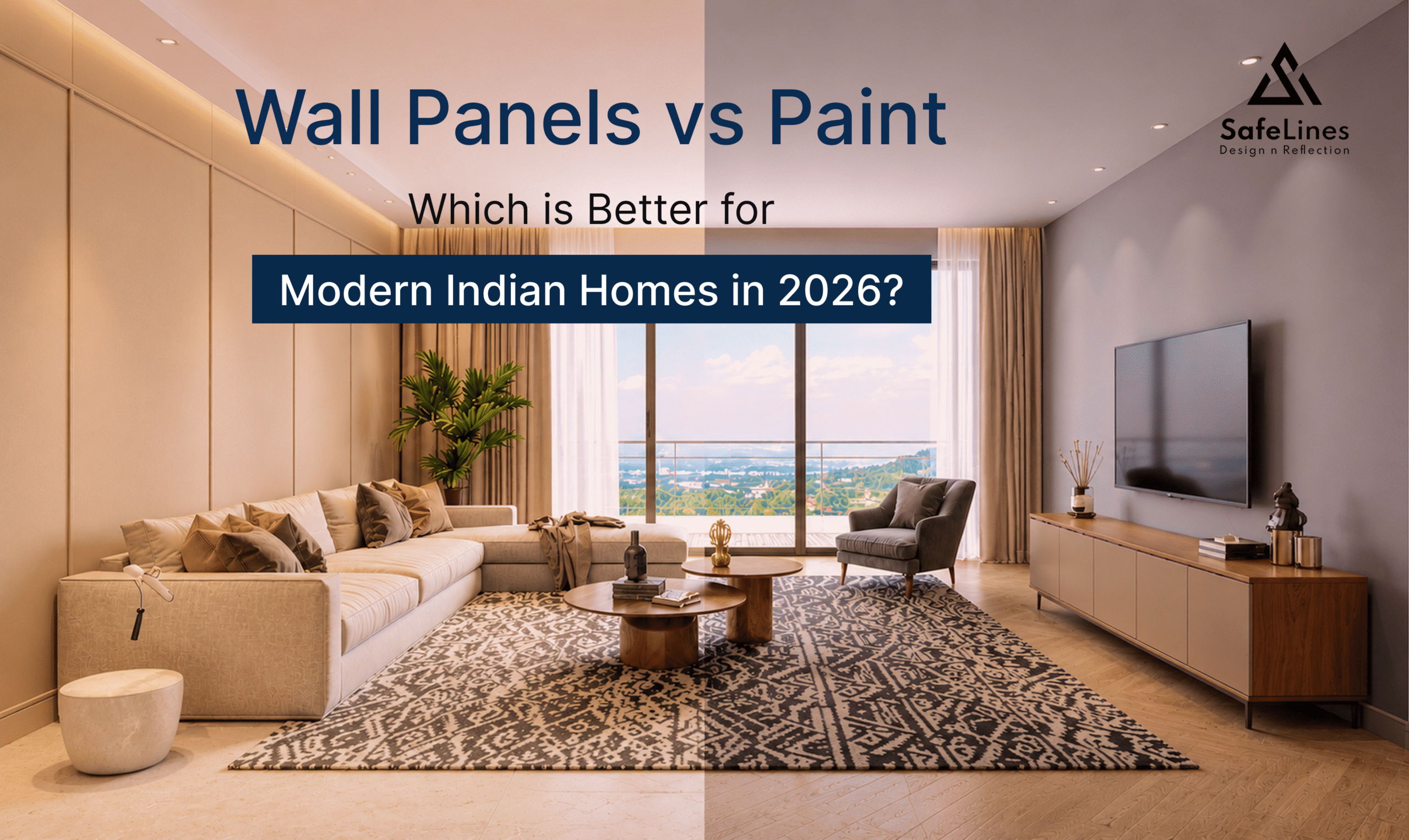 Wall Panels vs Paint