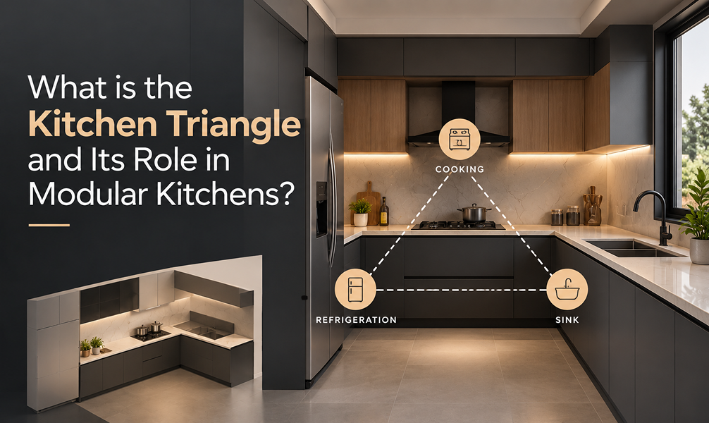 What is the Kitchen Triangle and Its Role in Modular Kitchens?